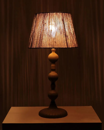 Vintage Jute Theory Table Lamp