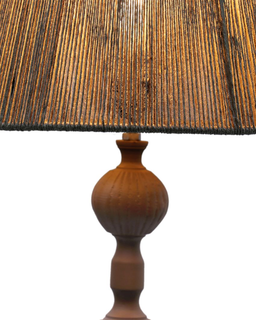 Vintage Jute Theory Table Lamp