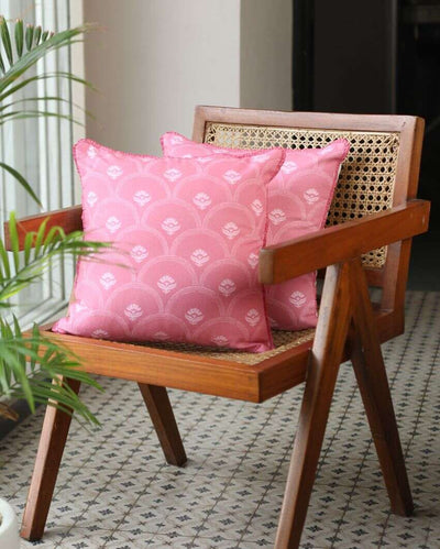 Begonia Cotton Cushion Covers | 16 x 16 inches