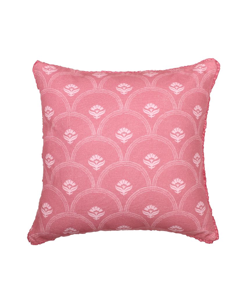 Begonia Cotton Cushion Covers | 16 x 16 inches