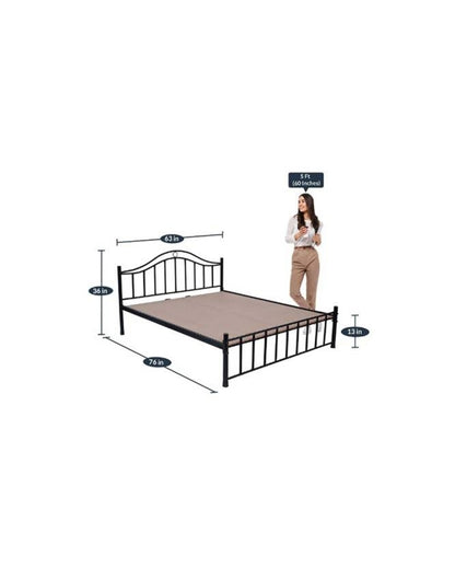 Comfortable and Stylish Bedroom Setup Dreamer Metal Bed