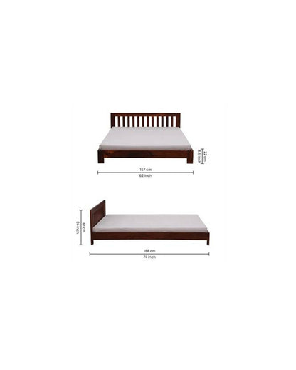 Elegance and Warmth to Any Room Penny Wooden Bed