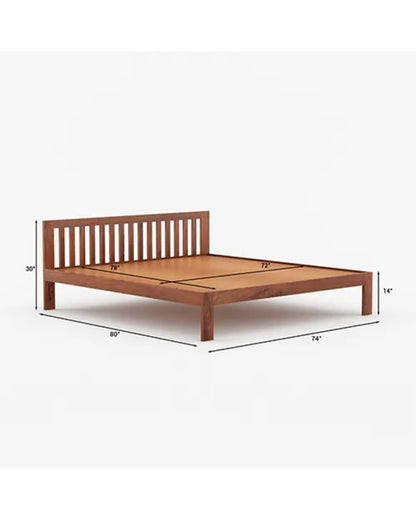 Elegance and Warmth to Any Room Penny Wooden Bed