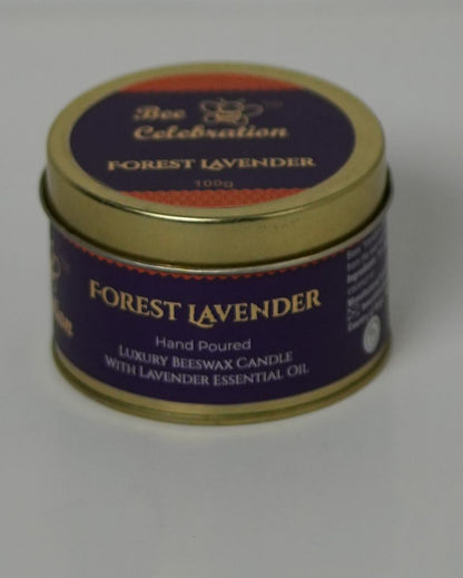 Forest Lavender Scented Jar Candle | 7.62 x 5.08 cm / 3 x 2 inches