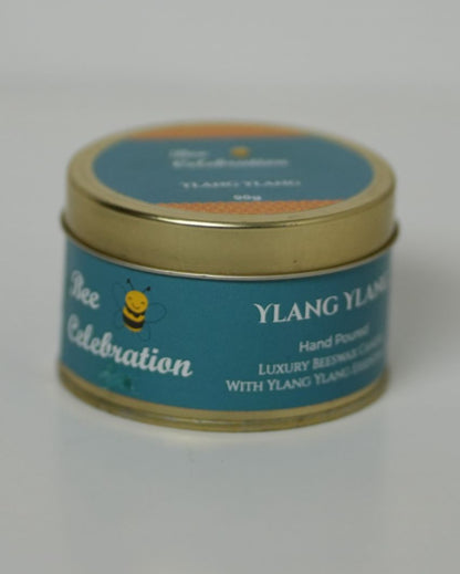 Ylang Ylang Scented Jar Candle | 7.6 x 5.1 cm / 3 x 2 inches