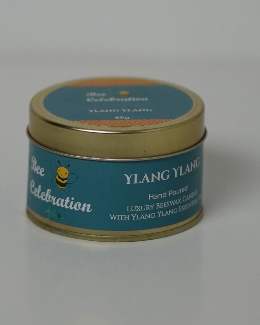 Ylang Ylang Scented Jar Candle | 7.6 x 5.1 cm / 3 x 2 inches