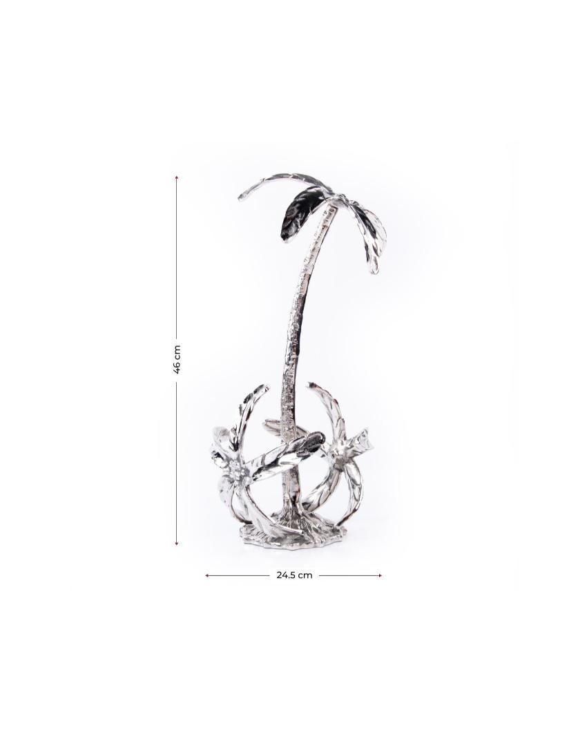 Sleek Palm Tree Bottle Holder | 10 x 10 x 18 inches