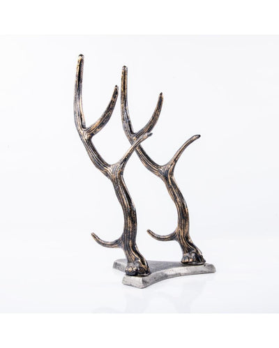 Rustic Twisted Branch Wine Stand | 8 x 7 x 19 inches