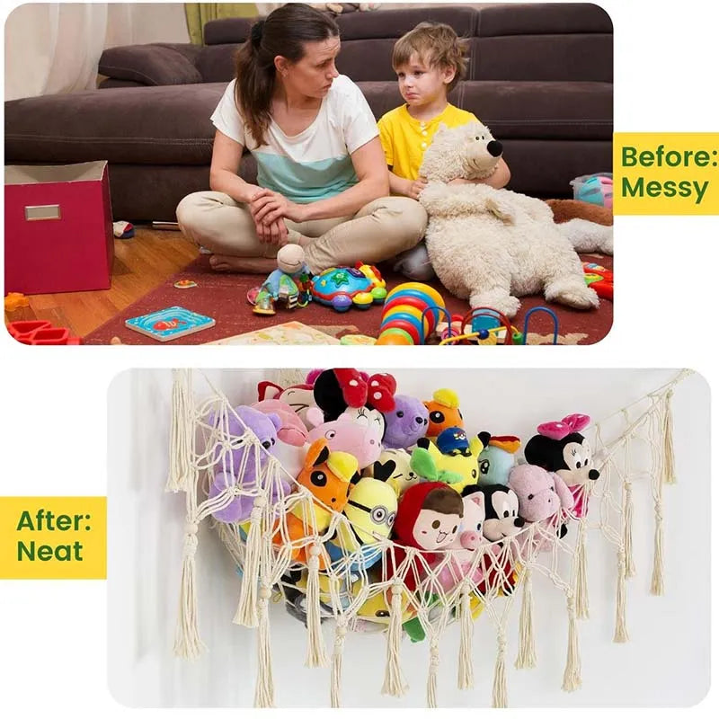 Stuffed animal deals toy hammock