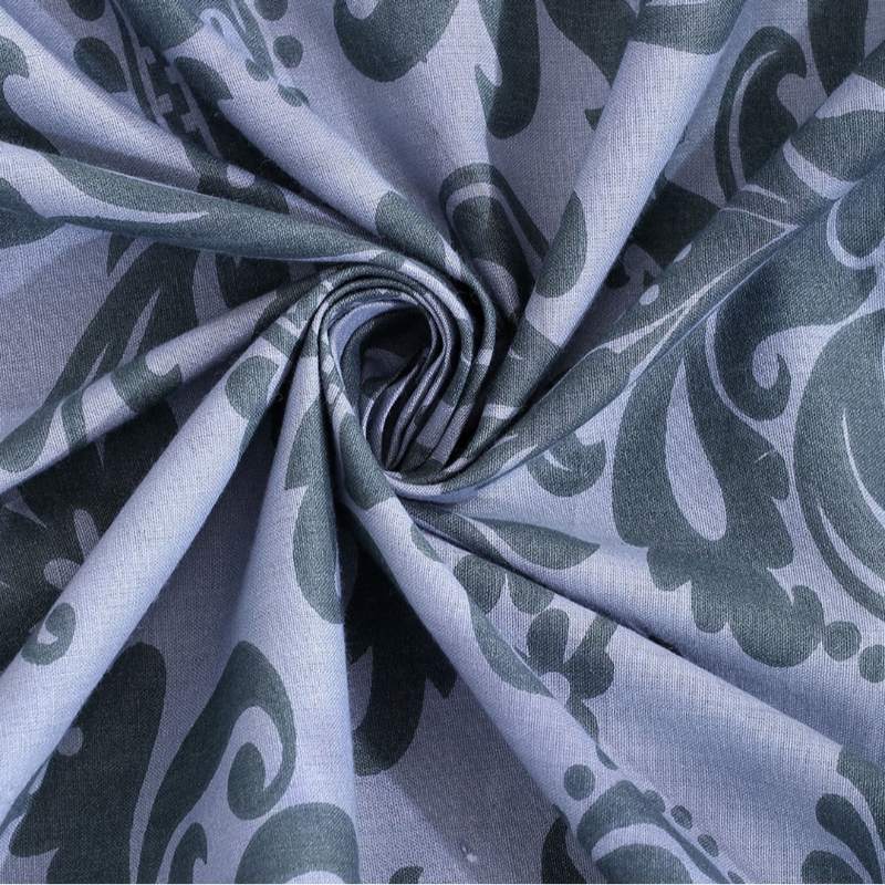 Floral Blue Bedsheet Set with Bag | 160 TC | Set of 4 Default Title