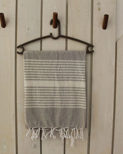 Turkish Beach Fouta Bath Towel Beige