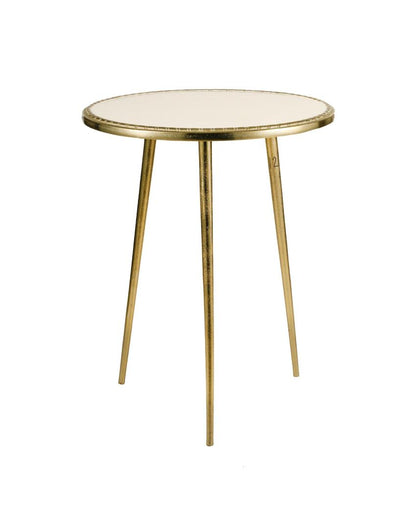 Majestic Classic Design Golden Side Table | 17 x 22 inches