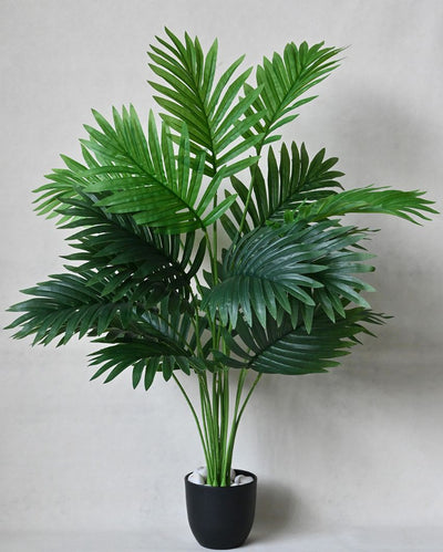 Areca Palm Big Artificial Plant with Pot | 18 Leaves | 3 feet