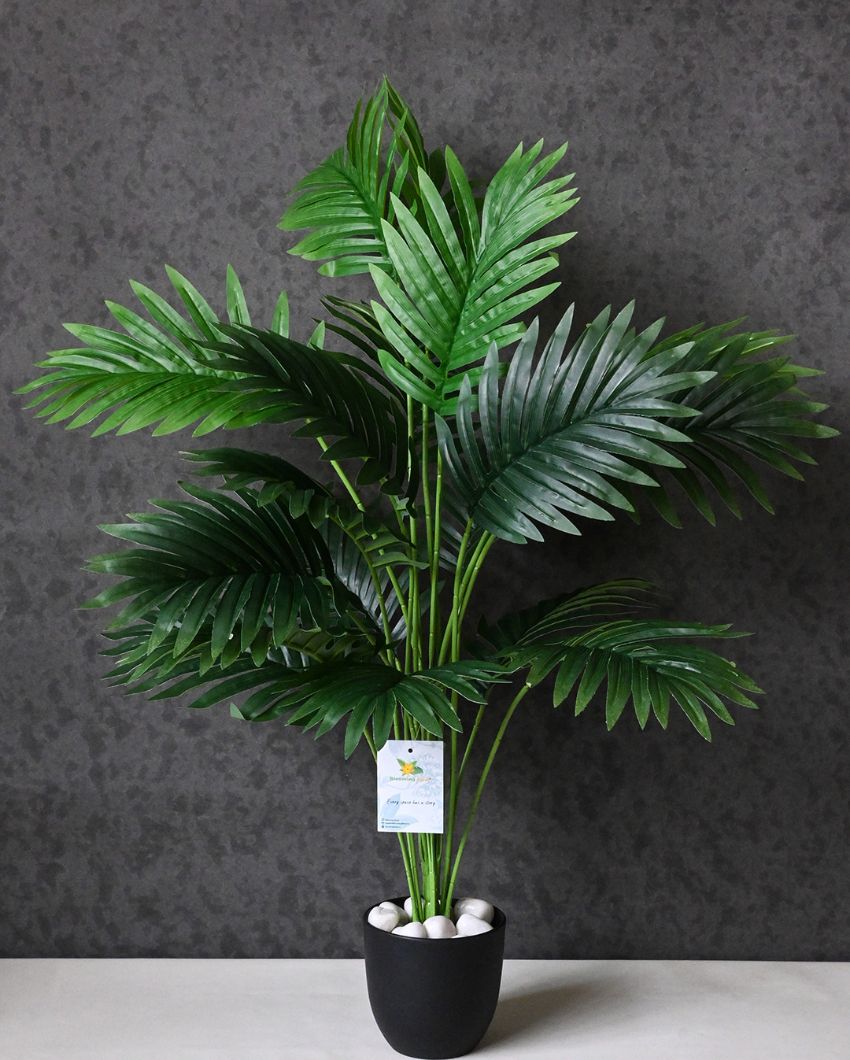 Areca Palm Big Artificial Plant with Pot | 18 Leaves | 3 feet