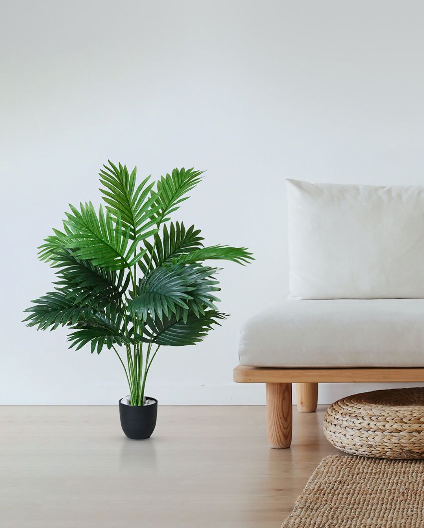 Areca Palm Big Artificial Plant with Pot | 18 Leaves | 3 feet