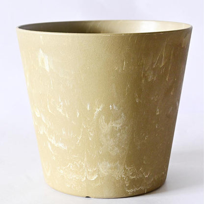 Natural Glow Rose Gold & Yellow Textured Round Pots | 6 x 5 inches