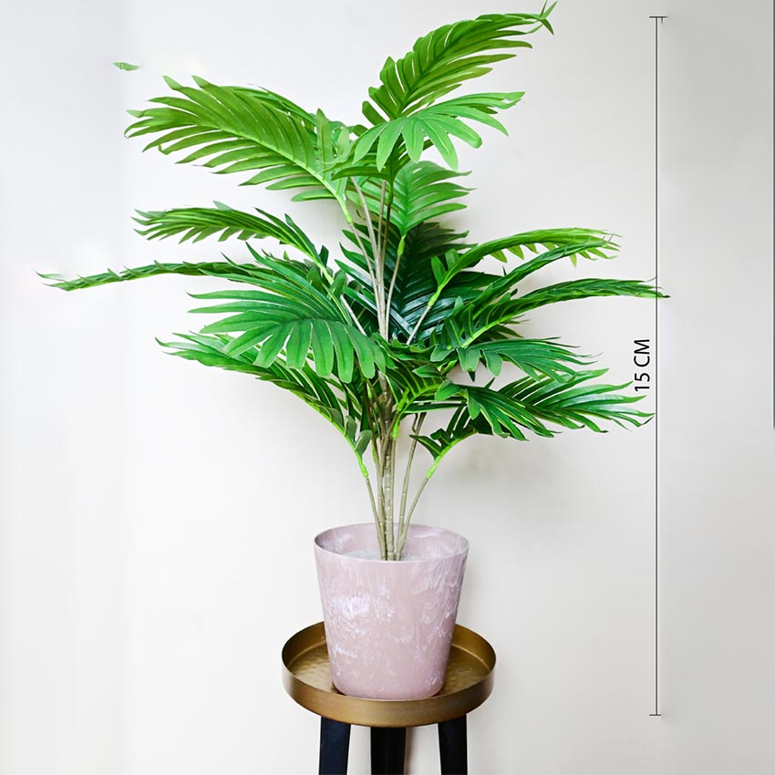 Natural Glow Rose Gold & Yellow Textured Round Pots | 6 x 5 inches