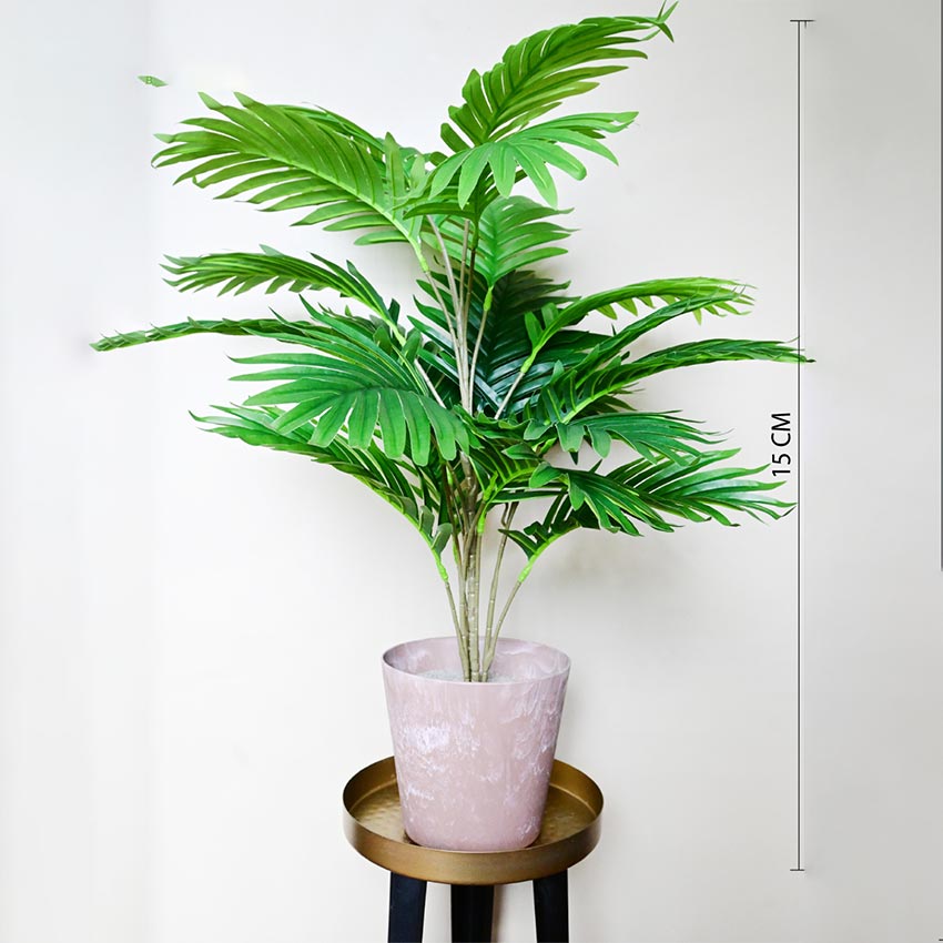 Natural Glow Rose Gold & Yellow Textured Round Pots | 6 x 5 inches
