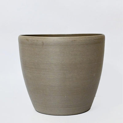 Earth Elegance Matte Brown Minimalist Charm Pots