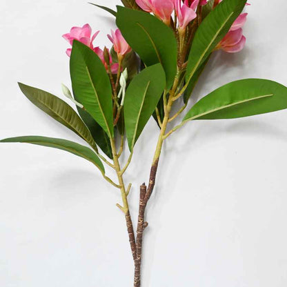 Exquisite Plumeria Frangipani Flower Stick Without Vase | 35 inches