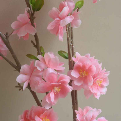 Vibrant Floral Cherry Blossom Stick Without Vase | 39 inches