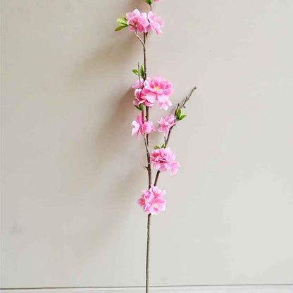 Vibrant Floral Cherry Blossom Stick Without Vase | 39 inches