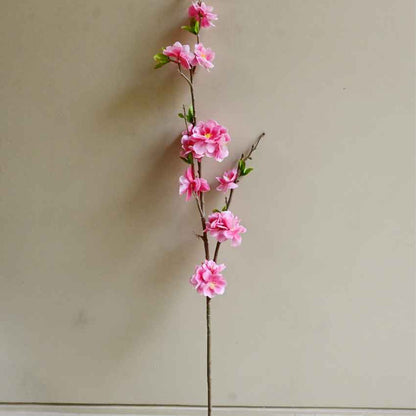 Vibrant Floral Cherry Blossom Stick Without Vase | 39 inches