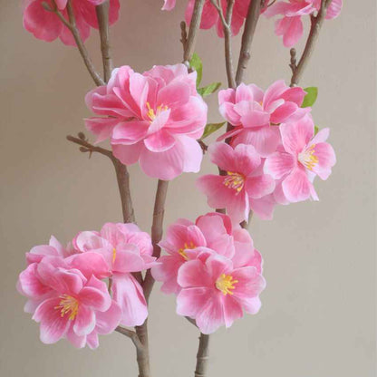 Vibrant Floral Cherry Blossom Stick Without Vase | 39 inches