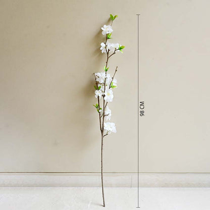 Vibrant Floral Cherry Blossom Stick Without Vase | 39 inches