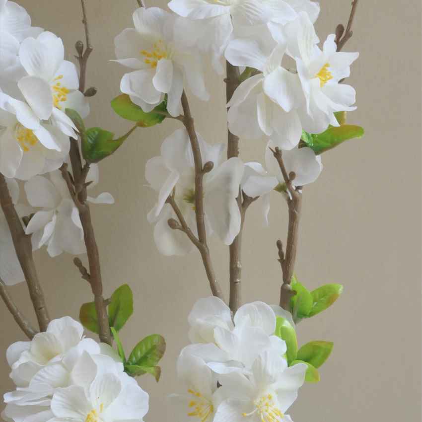 Vibrant Floral Cherry Blossom Stick Without Vase | 39 inches