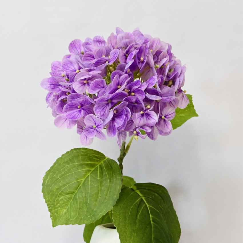 Elegant Floral Arrangements Hydrangea Flower Stick Without Vase | 26 inches