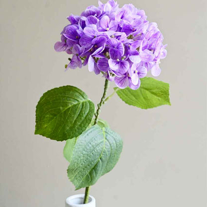 Elegant Floral Arrangements Hydrangea Flower Stick Without Vase | 26 inches