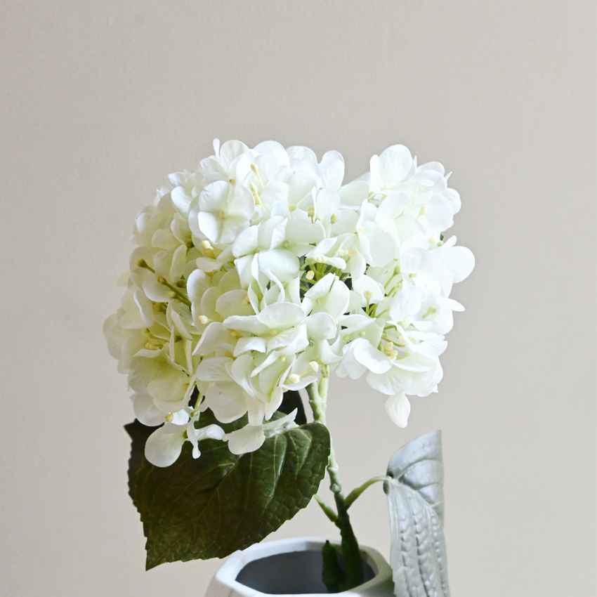 Elegant Floral Arrangements Hydrangea Flower Stick Without Vase | 26 inches