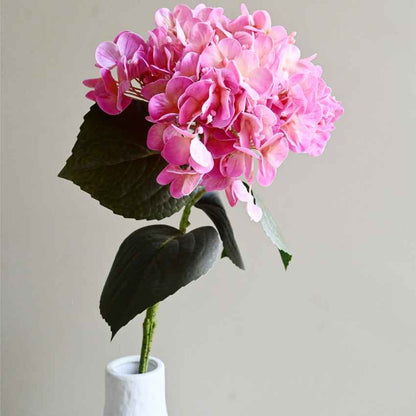 Elegant Floral Arrangements Hydrangea Flower Stick Without Vase | 26 inches