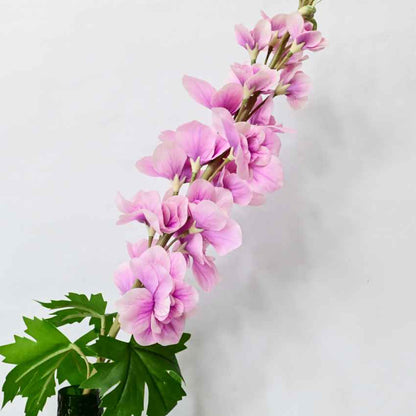 Beautiful Delphinium Flower Stick Without Vase | 33 inches