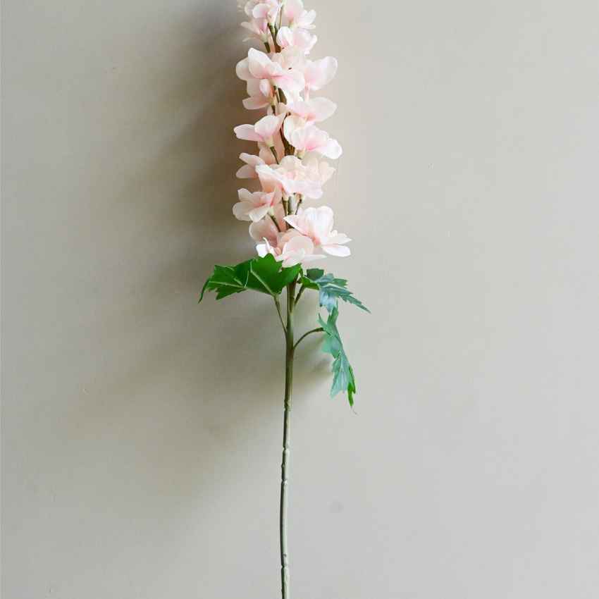 Beautiful Delphinium Flower Stick Without Vase | 33 inches