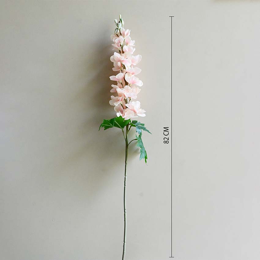 Beautiful Delphinium Flower Stick Without Vase | 33 inches