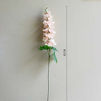 Beautiful Delphinium Flower Stick Without Vase | 33 inches