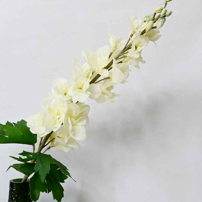 Beautiful Delphinium Flower Stick Without Vase | 33 inches