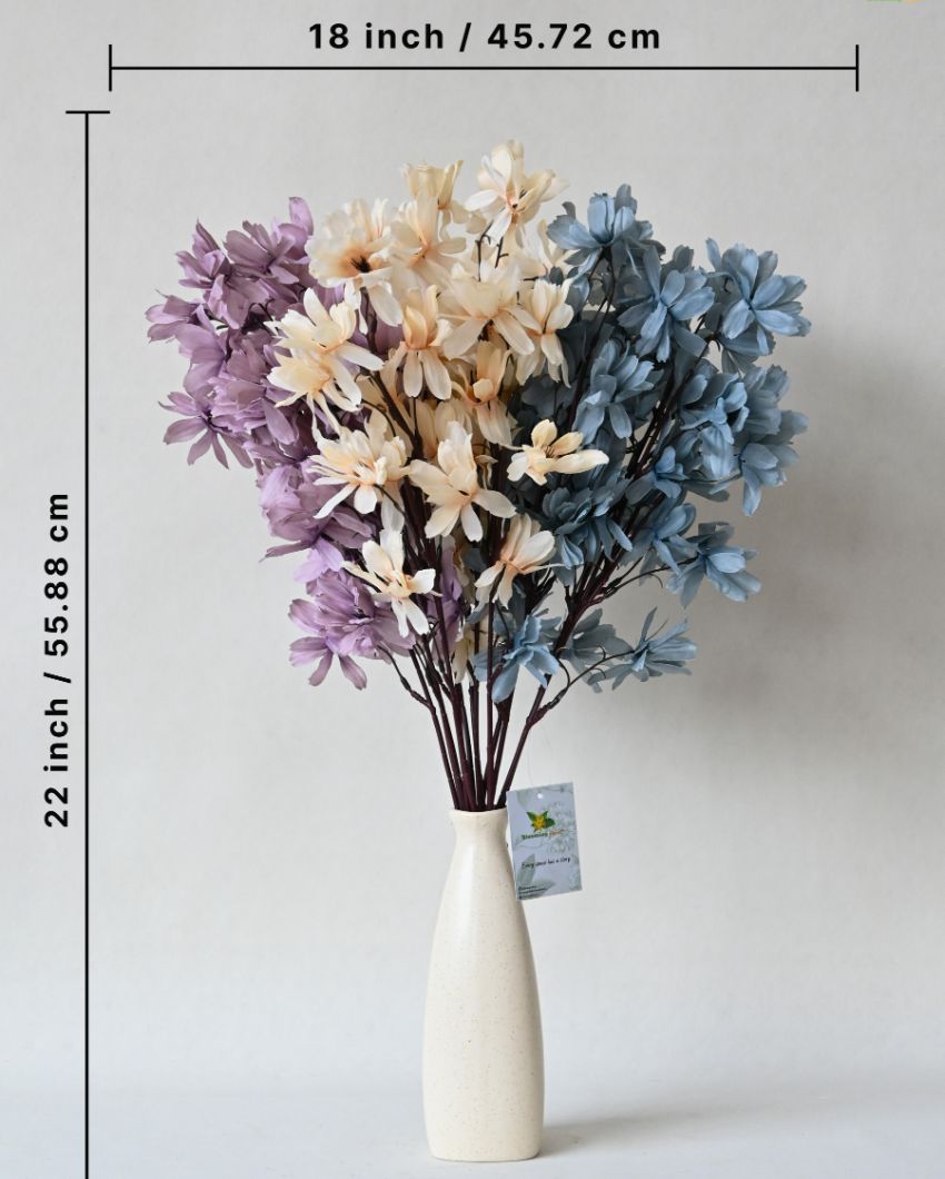 Magnolia Kobus Natural Looking Flower Bunch | Without Vase | 18 x 22 inches