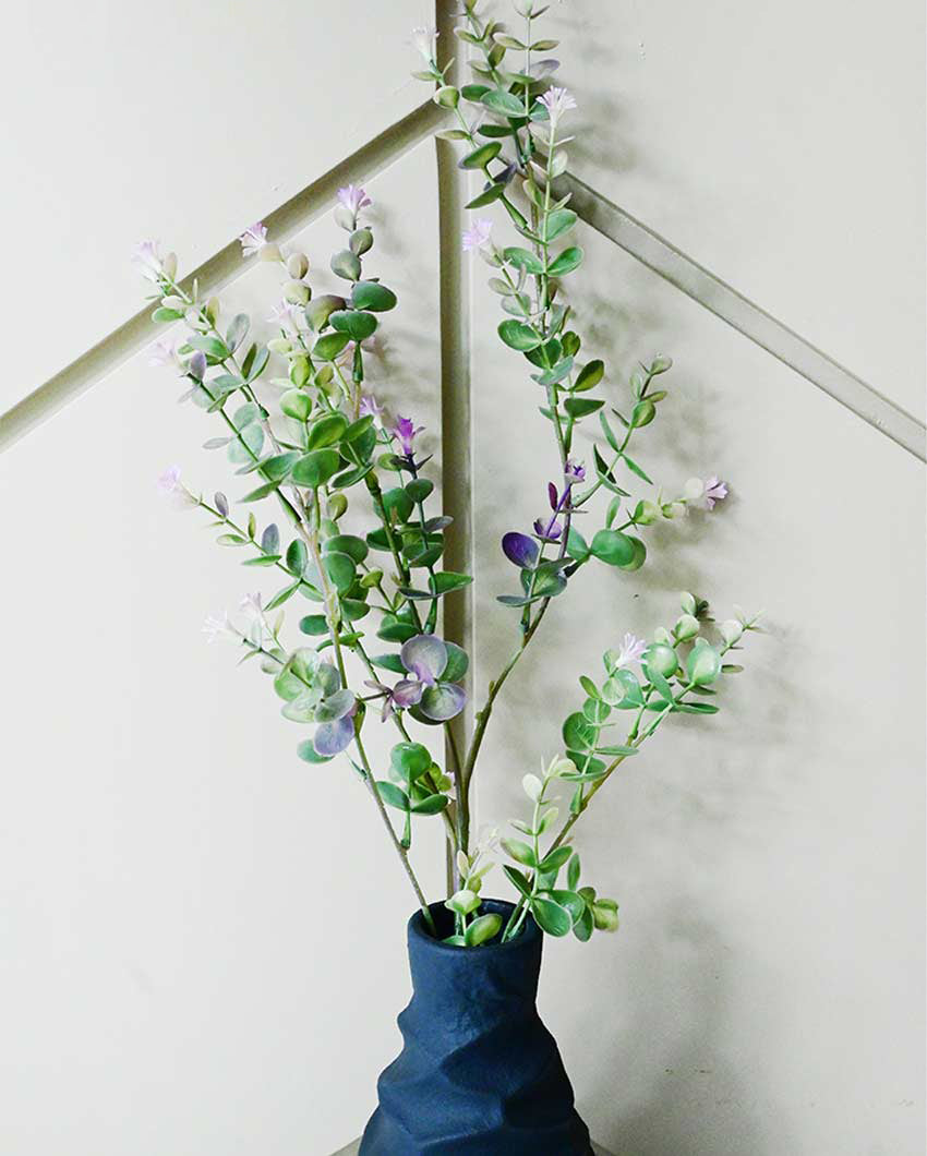 Rustic Artificial Eucalyptus Flower Stick Plant Without Vase | 2 Feet