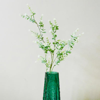 Elegant Minimalist Green Eucalyptus Foliage Branch Without Pot | 3 Feet