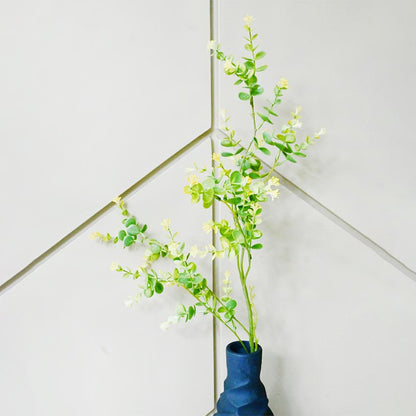 Elegant Minimalist Green Eucalyptus Foliage Branch Without Pot | 3 Feet