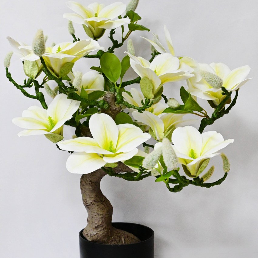 Mini Artificial Spring Blossom Magnolia Tree | 2 feet