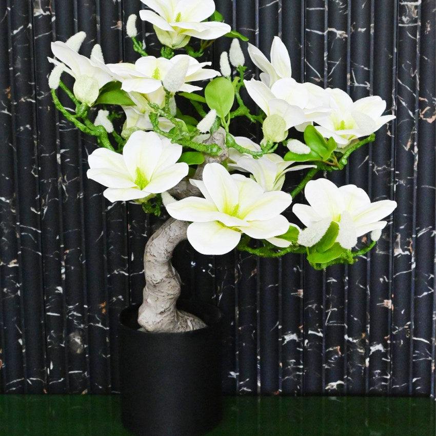 Mini Artificial Spring Blossom Magnolia Tree | 2 feet