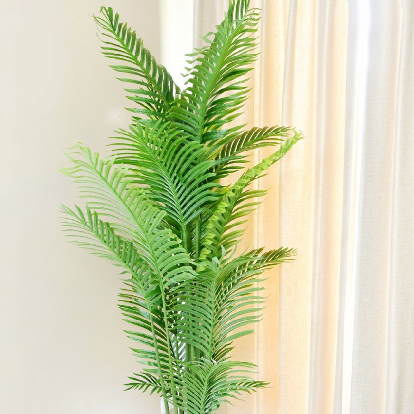 Artificial Areca Palm Plant 21 Leaves With Pot | 6.5 Feet