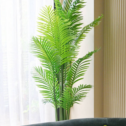 Artificial Areca Palm Plant 21 Leaves With Pot | 6.5 Feet