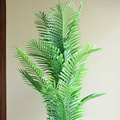 Artificial Areca Palm Plant 21 Leaves With Pot | 6.5 Feet