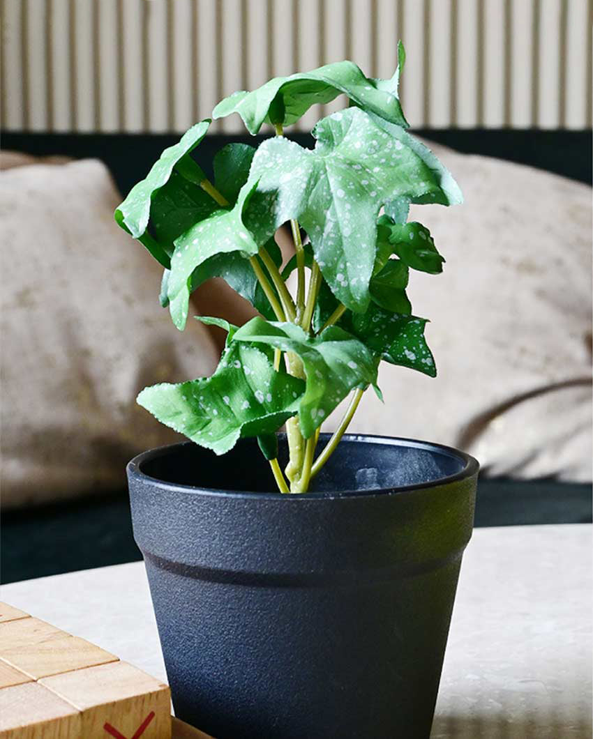 Trailing Artificial Ivy Plant with Basic Pot | 7 inches