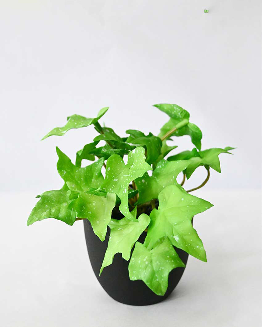 Lifelike Artificial Ivy Plant with Basic Pot | 6 inches